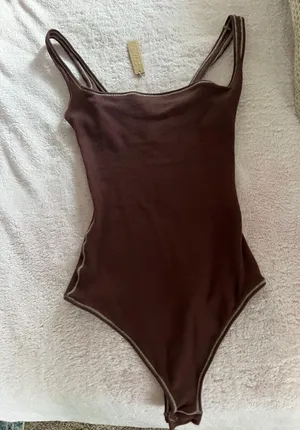 SKIMS Cotton Rib Bodysuit thumbnail 3