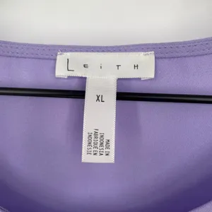 Leith Sleeveless Ruffle Hem Dress Lavender XL Lightweight Flowy thumbnail 3