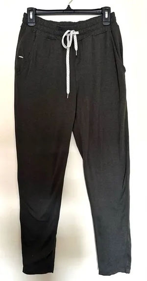 Vuori Ponto Performance Pants Men’s Gray Sz Medium Yoga Joggers Elastic‎ Waist thumbnail 1