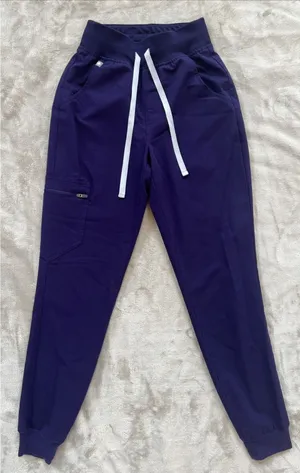 FIGS HW Zamora Jogger Scrub Pants XXS Purple Stretch Technical Collection thumbnail 1