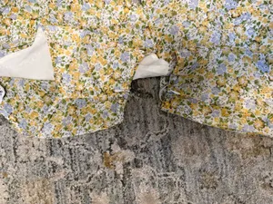 One Sleeve Sky to Moon Floral Dress thumbnail 3