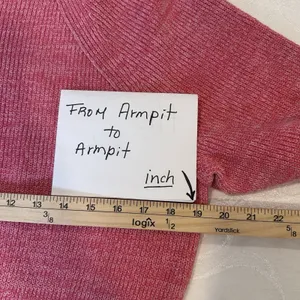 Free People Size-XS/T Women's Too Good Pink Pullover Knit‎ Sweater thumbnail 4