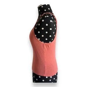 5/$35 Destined Womens Tank Tops 2 Sz S M Peach Light Yellow Ribbed Knit Cropped thumbnail 6