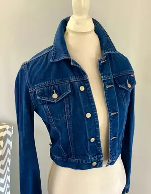Tommy Hilfiger Nice Denim jacket EUC 💙 thumbnail 1