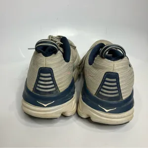 Hoka‎ one one Blondi 6 sneakers size 10 light gray and blue thumbnail 6
