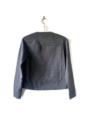 Lululemon Heather Gray Scuba Crew thumbnail 3