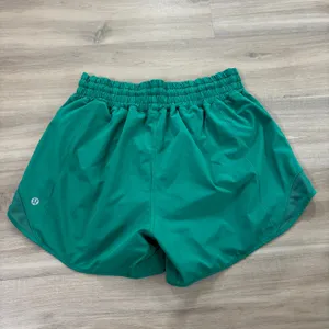 Lululemon Hotty Hot High-Rise Lined Short 4" Cascadia Green Women Size 6 thumbnail 3