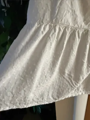 Hollister White Ruffle Strap Tie-Front Peplum Camisole thumbnail 5