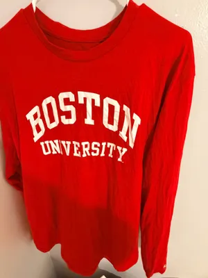 Colosseum Red Boston University Long Sleeve thumbnail 1