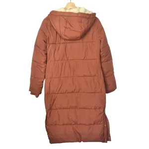 Abercrombie & Fitch Ultra‎ Long Terracotta Puffer Jacket XXS thumbnail 2