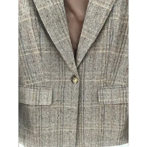 Sage The Label League Of Her Own Herringbone Blazer‎ Size Small thumbnail 4