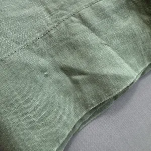 Quince Linen Shirt Women’s XL Sage Green 100% European Linen Short Sleeve Boxy thumbnail 9