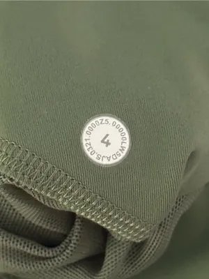 Lululemon Power Thru High-Rise Tight 25" in Green Twill thumbnail 4
