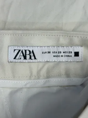 🤍 Zara Off White Tailored Bermuda Shorts NWT | Size 29 | Old Money Style thumbnail 7