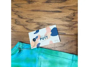Kiss My Putt NWT women’s tie dye golf tops thumbnail 3