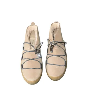 NEW Free People Snowdrop Micro Genuine Shearling Boot 9M, DUST BUNNY SUEDE thumbnail 7