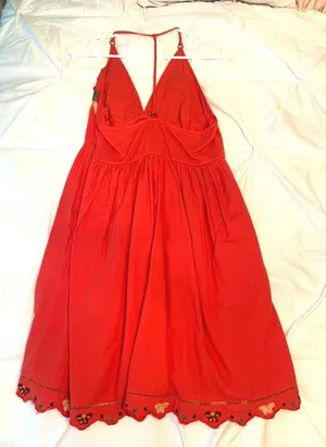 Embroidered Sun Dress thumbnail 4