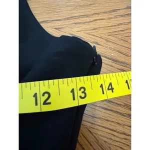 NBD Womens Asymmetrical‎ One Sleeve Bodysuit Black V-Neck XS thumbnail 5