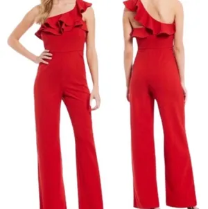 Gianni Bini Red One Shoulder Jumper thumbnail 4
