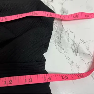 Anthropologie Hutch bow cut out black mini dress Sz‎ S thumbnail 7