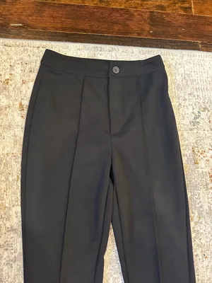 SheIn Women’s Black Flared Dress Pants thumbnail 2