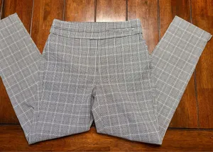 Plaid Slacks Gray Size 4 thumbnail 1