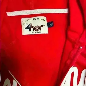 NWT Detroit Red Wings G-III 4Her by Carl Banks Women's Hoodie - Red size small thumbnail 4