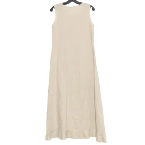 Bryn Walker Linen Dress S Minimalist Lagenlook Maxi Coastal Capsule Resort Boho thumbnail 5