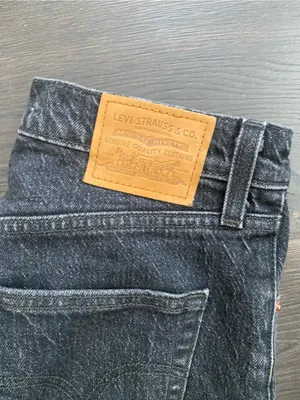 Levi’s Ribcage Straight Ankle Jeans W26 Black thumbnail 6