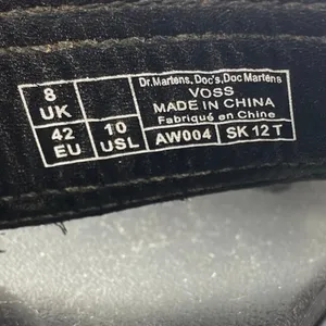 Dr. Martens Voss Hydro Black Leather Ankle Strap Platform Slingback Sandals 10 thumbnail 6