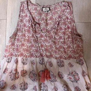 Tuckernuck‎ Salty Paloma Cane Dress tiered cottagecore coquette boho coastal M thumbnail 3