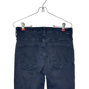 Mother Womens Jeans Comfort Ankle Skinny Stretch Mid-Rise‎ Dark Denim Black 28 thumbnail 9