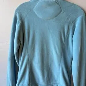 Mountain Hardwear Monkey Woman Fleece Jacket Blue Full Zip Small High Loft thumbnail 5