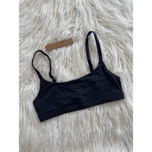 Skims Fits Everybody Scoop Neck Bralette Onyx Size XS thumbnail 3
