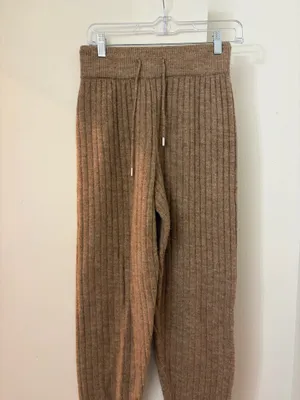 Free People Around The Clock Joggers Knit thumbnail 2