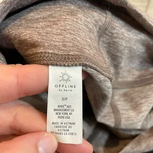 Aerie Offline Size Small Purple/Brown High Waisted Leggings thumbnail 7