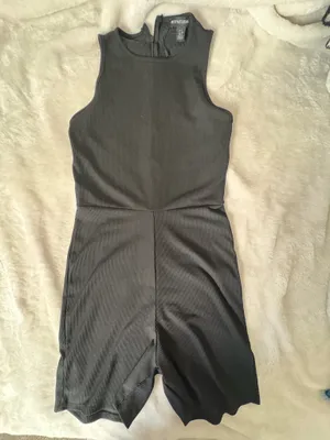 Pretty Little Thing Romper Black thumbnail 2