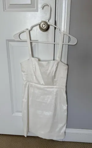 Beginning Boutique White Mini Dress thumbnail 2