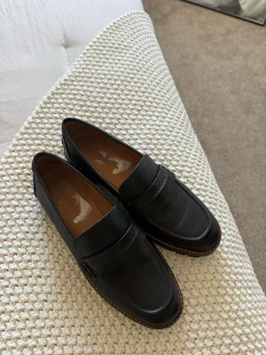 Madewell The Corinne Lugsole Loafers - black size 8 thumbnail 7