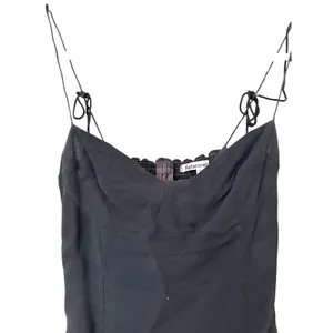 REFORMATION Cropped Camisole Black Sz 0‎ thumbnail 3