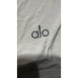 Alo Yoga Womens White Short Sleeve Relaxed Fit Crew Neck Activewear T-Shirt S thumbnail 4