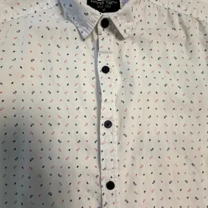 hang ten men's white short sleeve shirt 🌵 paisley & cactus print ☀️ size m⁠ thumbnail 5