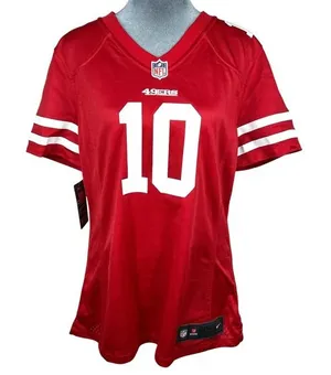 Nike San Francisco 49ers Jersey Large Red Garoppolo 10 NFL‎ On Field Loose Fit thumbnail 1