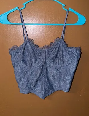 Blue corset thumbnail 1