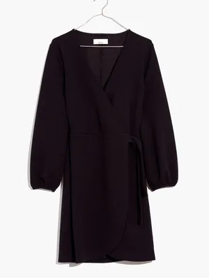 Madewell Texture & Thread Long-Sleeve Side-Tie Dress thumbnail 5