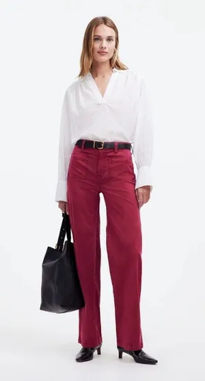 Madewell Emmett Wide Leg Pants thumbnail 1