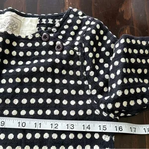 Ace&Jig Black and White polka dot Checkered mini Dress thumbnail 12
