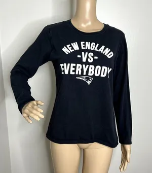 Fanatics New England Patriots Graphic Long Sleeve Crewneck Top thumbnail 8