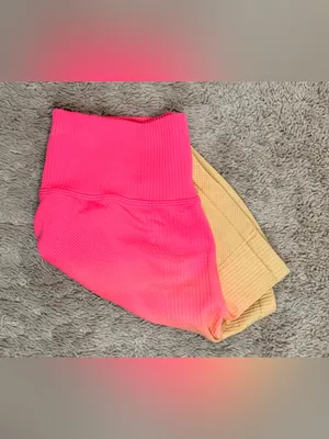 PINK Ombré high waisted shorts size S thumbnail 5