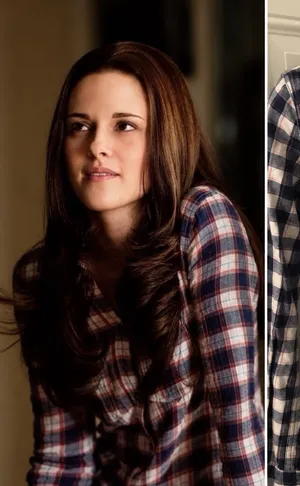 Y2K Hollister Plaid Button Up Flannel Shirt Top ASO Bella Swan Twilight Sz S 2000s thumbnail 1